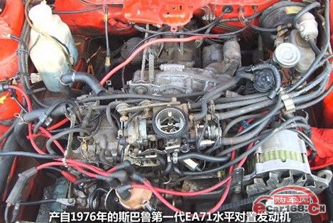 EA71水平对置发动机