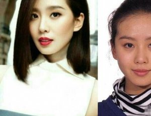【图】女星卸妆前后对比照 原来她们长这样！