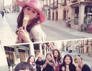 【图】林志玲姿势销魂吃雪糕获赞 copy女神减龄妆容